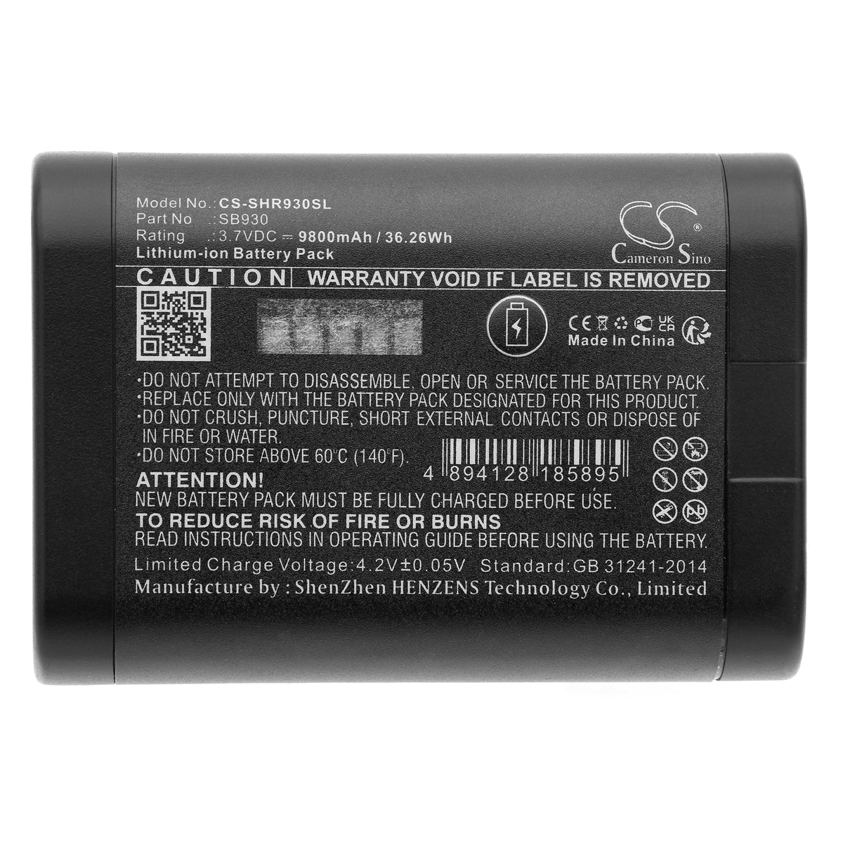 Replacement Battery for Shure MXCW640 – Communication & Conferencing – 9800mAh / 3.7V