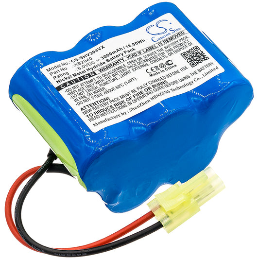 Replacement Battery for Shark V2940C – Vacuum – 3000mAh / 6V