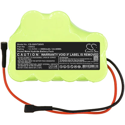 Replacement Battery for Shark SV726 – Vacuum – 2000mAh / 12V