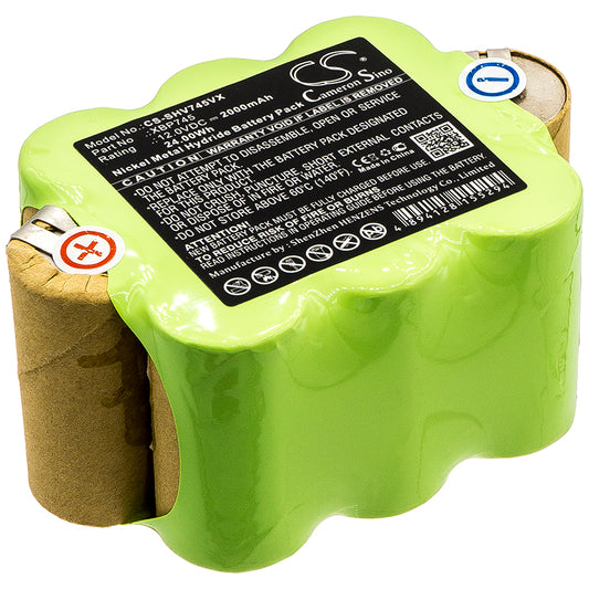 Replacement Battery for Shark SV745 – Vacuum – 2000mAh / 12V