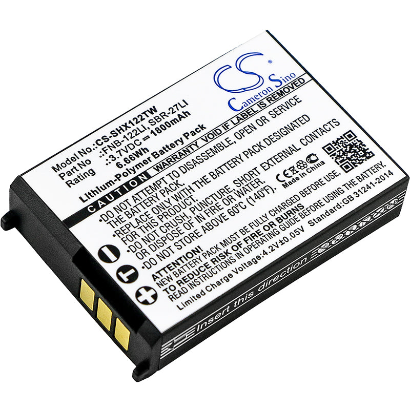 Replacement Battery for Standard Horizon | Horizon HX300 – Two-Way Radio – 1800mAh / 3.7V - image 1