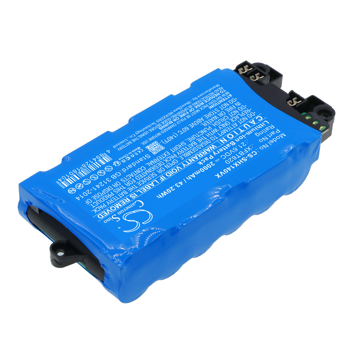 Replacement Battery for Shark IX140 – Vacuum – 2000mAh / 21.6V