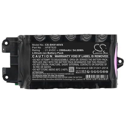 Replacement Battery for Shark IX140 – Vacuum – 2500mAh / 21.6V