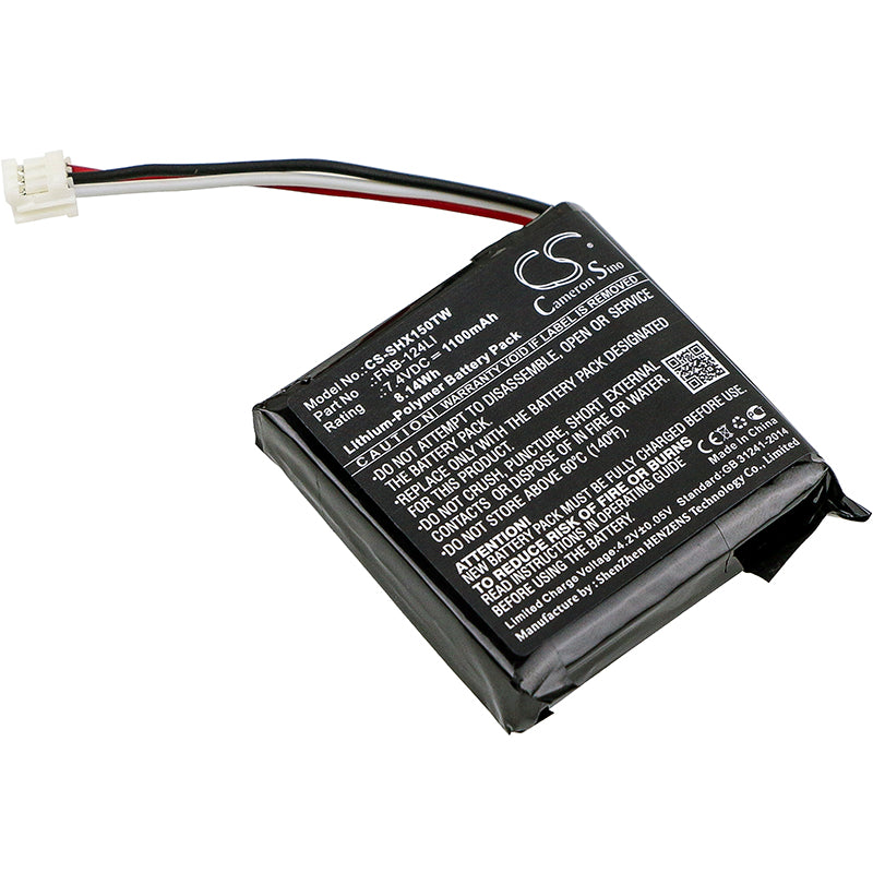 Replacement Battery for Standard Horizon | Horizon HX150 – Two-Way Radio – 1100mAh / 7.4V - image 1
