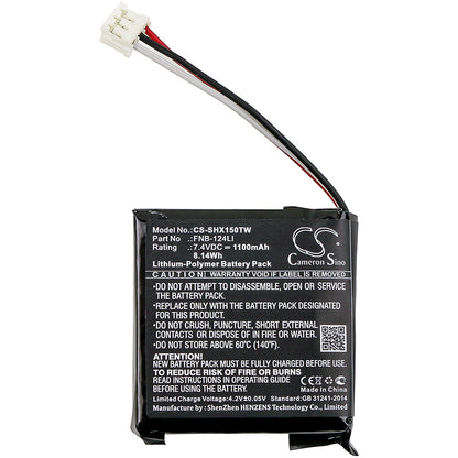 Replacement Battery for Standard Horizon | Horizon HX150 – Two-Way Radio – 1100mAh / 7.4V - image 3