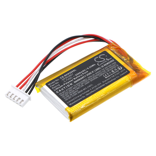 Replacement Battery for Sony SRS-XE200 – Speaker – 2500mAh / 3.7V