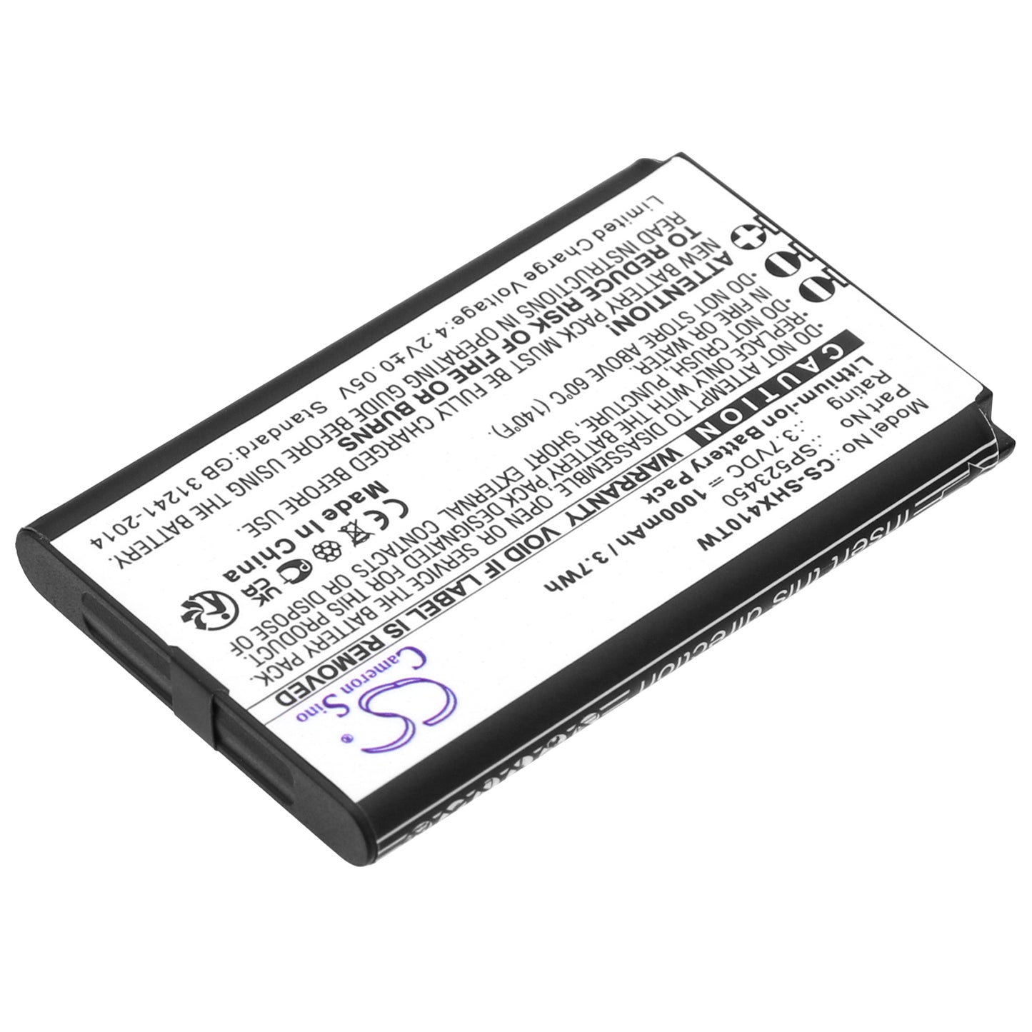 Replacement Battery for SenHaix 1410 – Two-Way Radio – 1000mAh / 3.7V - image 2