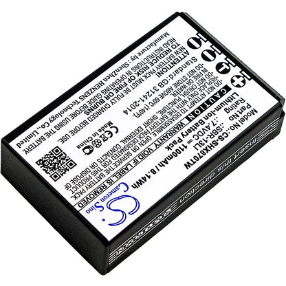 Replacement Battery for Standard Horizon HX870 HX870E, HX890 – 1100mAh / 8.14Wh