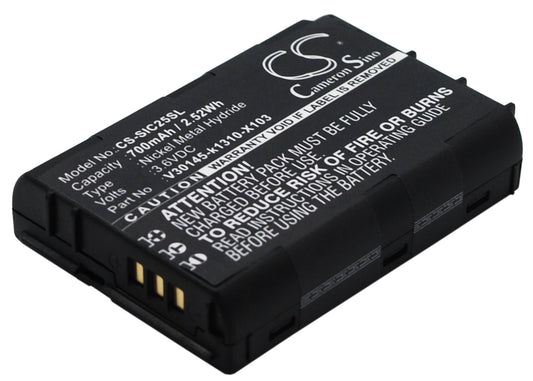 Replacement Battery for Siemens  C25 – Mobile, SmartPhone – 700mAh / 2.52Wh / 3.6V