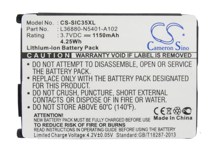 Replacement Battery for Siemens C35 – Mobile, SmartPhone – 1150mAh / 3.7V - image 5