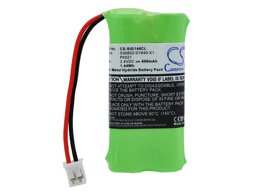 Replacement Battery for Siemens Gigaset 140 – Cordless Phone – 600mAh / 2.4V