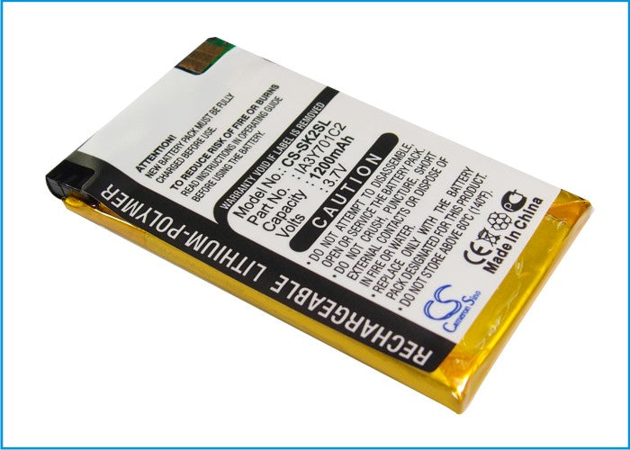 Replacement Battery for Hip Top  Danger 2 – Mobile, SmartPhone – 1200mAh / 4.44Wh / 3.7V
