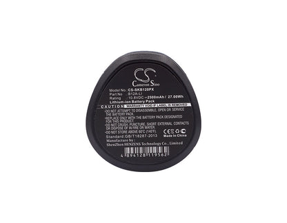 Replacement Battery for SKIL  2412-01 – Power Tools – 2500mAh / 27.00Wh / 10.8V