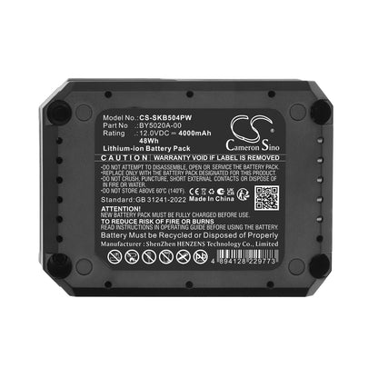 Replacement Battery for Skil PWRCORE 12 USB-C – Power Tool – 4000mAh / 12.0V