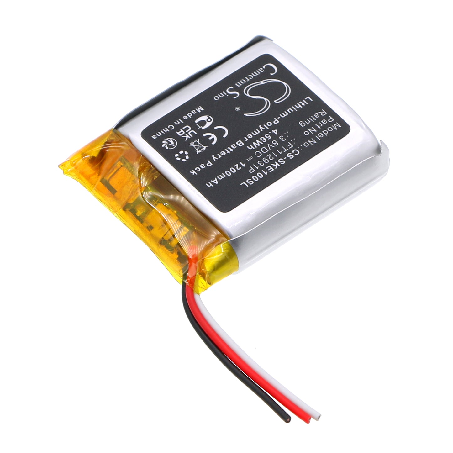 Replacement Battery for Skullcandy Crusher Evo – Wireless Headset – 1200mAh / 3.8V - image 2
