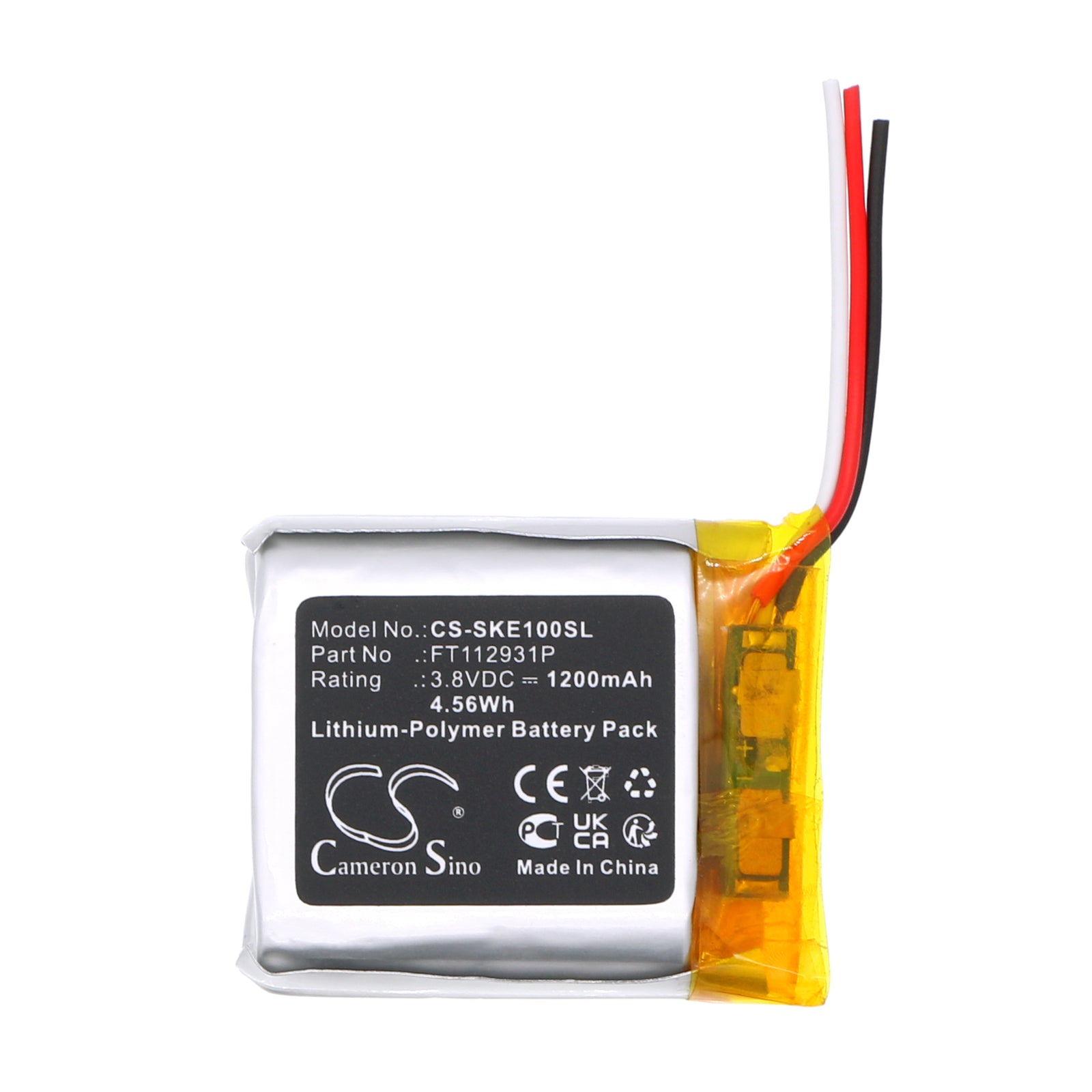 Replacement Battery for Skullcandy Crusher Evo – Wireless Headset – 1200mAh / 3.8V - image 3