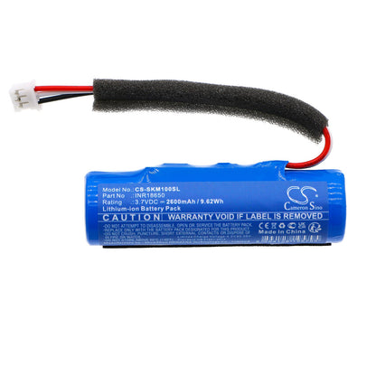 Replacement Battery for Skullcandy  Terrain Mini – Speaker – 2600mAh / 9.62Wh / 3.7V