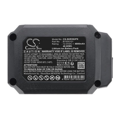 Replacement Battery for Skil  12V 5-1/2'' Circular Saw – Power Tools – 4000mAh / 48.00Wh / 12.0V