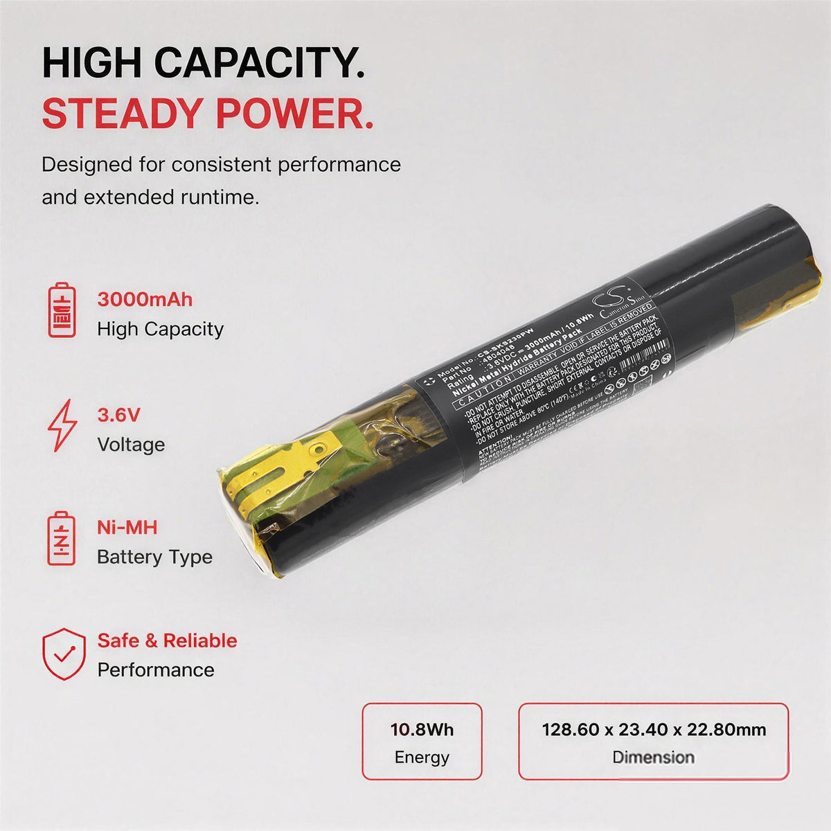 Replacement Battery for Skil 2000 – Power Tool – 3000mAh / 3.6V