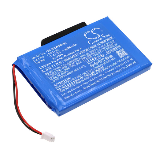 Replacement Battery for Satlink | Xsarius Data Satellite Signal Finder Dvb-S Digital Lcd – Equipment, Survey, Test – 3000mAh / 7.4V