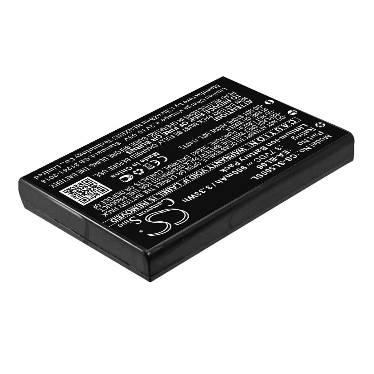 Replacement Battery for Sharp Zaurus SL-5000 – PDA, Pocket PC – 900mAh / 3.7V