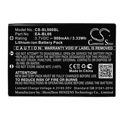 Replacement Battery for Sharp Zaurus SL-5000 – PDA, Pocket PC – 900mAh / 3.7V