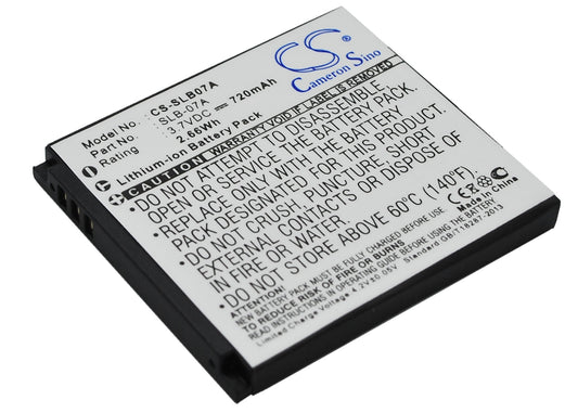 Replacement Battery for Samsung ST50 – Camera – 720mAh / 3.7V