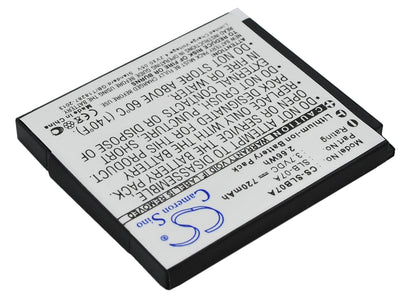 Replacement Battery for Samsung  ST50 – Camera – 720mAh / 2.66Wh / 3.7V