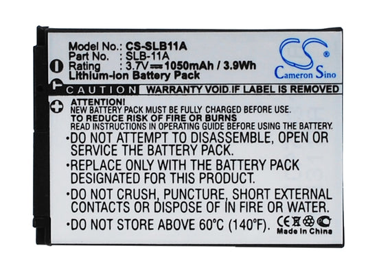 Replacement Battery for Samsung WB100 – Camera – 1050mAh / 3.7V