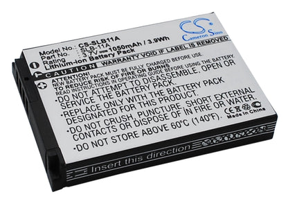 Replacement Battery for Samsung  
EX1 – Camera – 1050mAh/3.9Wh / 3.7V