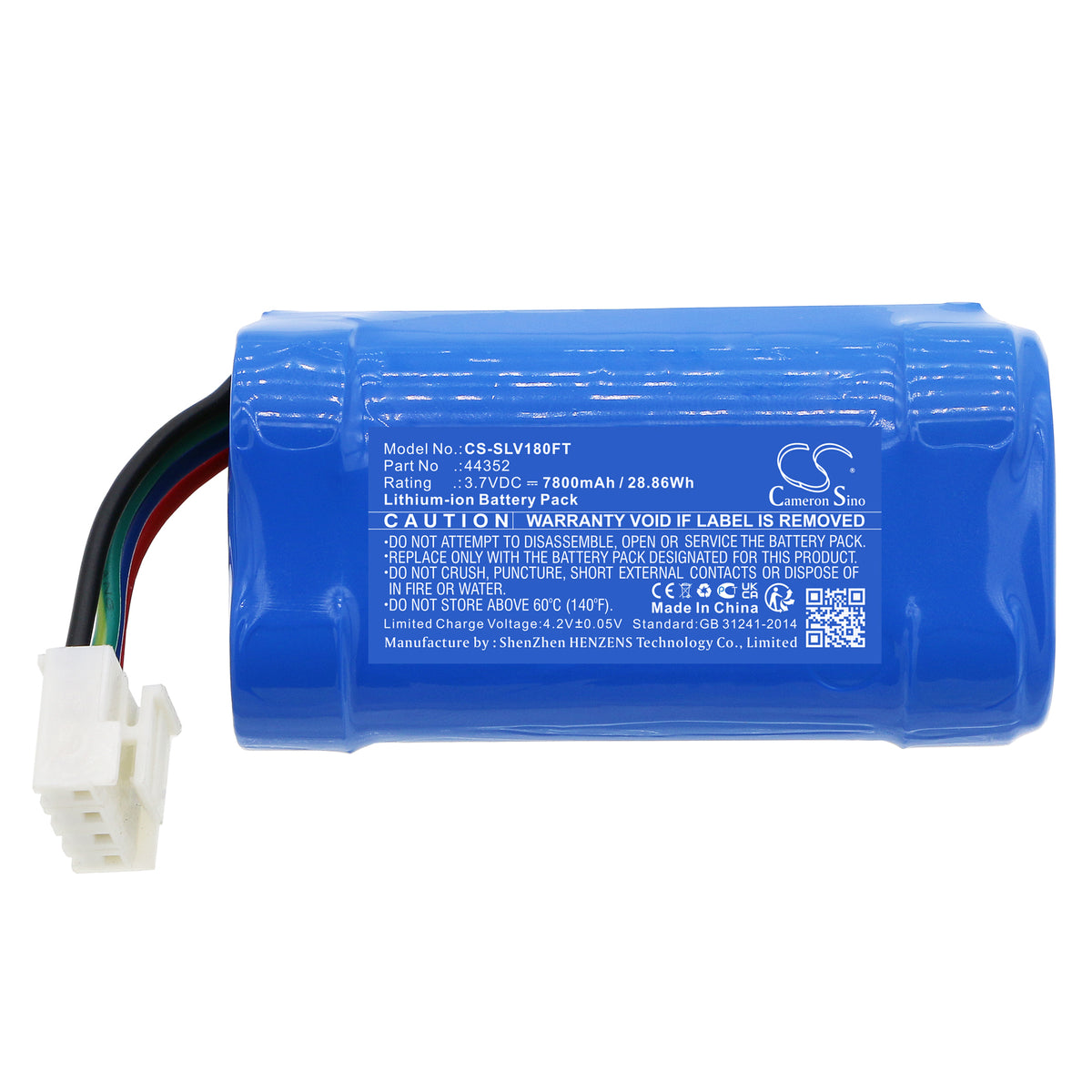 Replacement Battery for Streamlight Vulcan 180 HAZ LO – Flashlight – 7800mAh / 3.7V