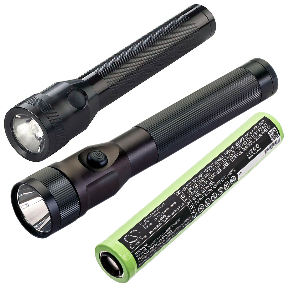 Replacement Battery for Peli | Streamlight M9 – Flashlight – 1800mAh / 3.6V