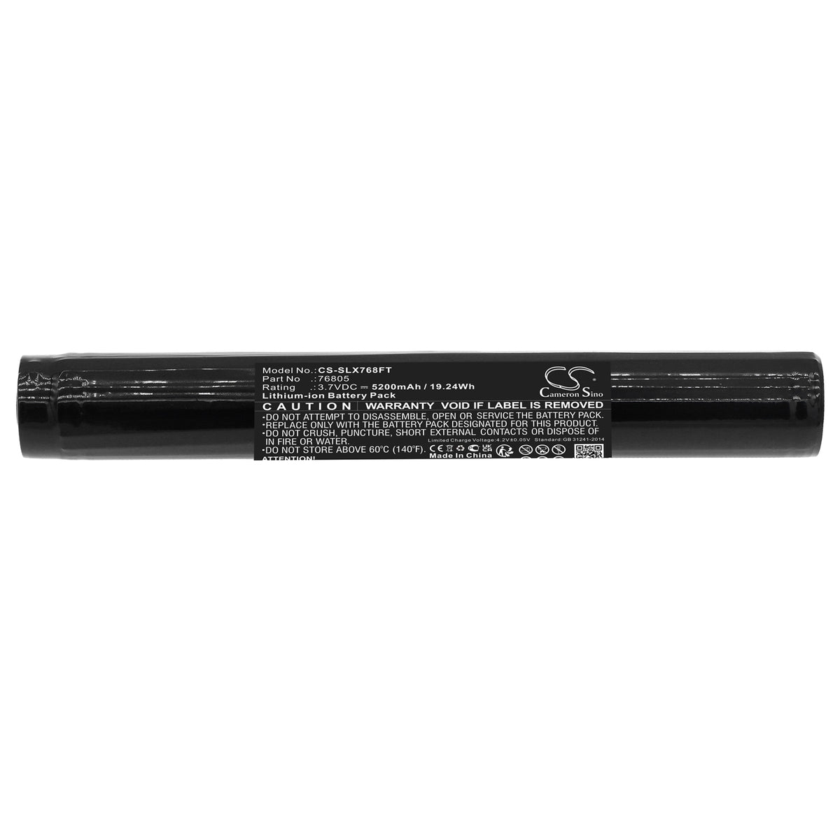 Replacement Battery for Streamlight Stinger Switchblade – Flashlight – 5200mAh / 3.7V