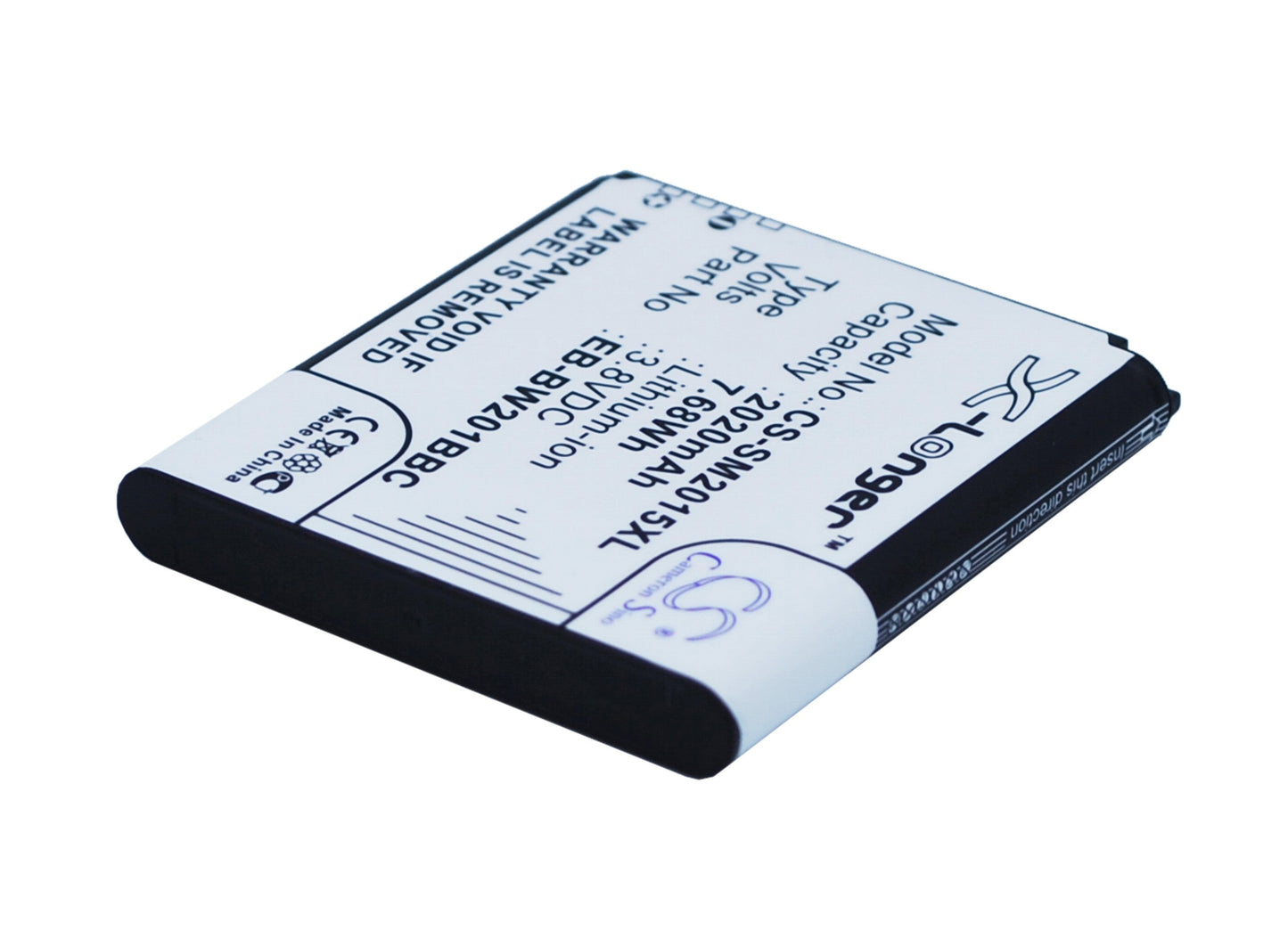 Replacement Battery for Samsung  Galaxy Golden 2 – Mobile, SmartPhone – 2020mAh / 7.68Wh / 3.8V