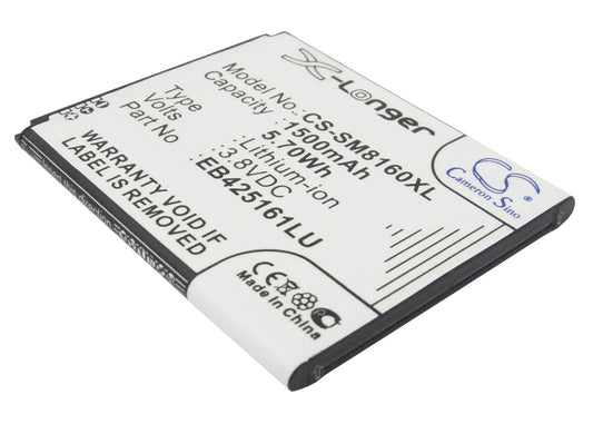 Replacement Battery for Samsung Galaxy Ace 2 – Mobile, SmartPhone – 1500mAh / 3.8V - image 1