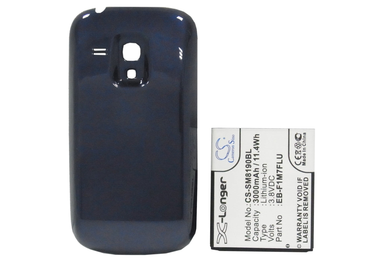 Replacement Battery for Samsung  Galaxy S 3 Mini – Mobile, SmartPhone – 3000mAh / 11.4Wh / 3.8V
