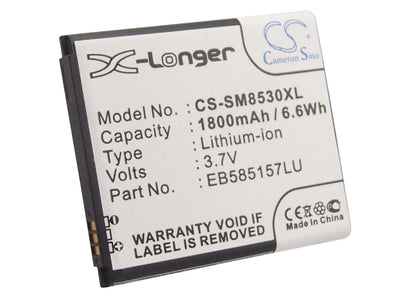 Replacement Battery for Samsung  Galaxy Beam – Mobile, SmartPhone – 1800mAh/6.6Wh / 3.7V