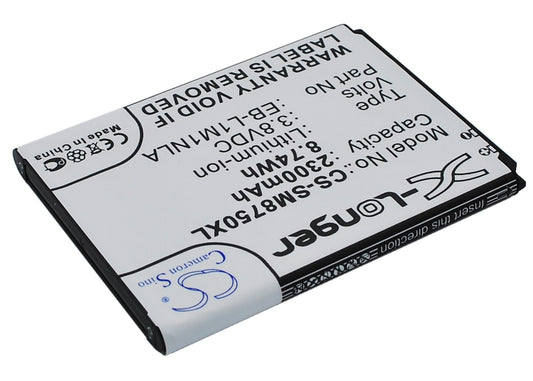 Replacement Battery for Samsung  ATIV S – Mobile, SmartPhone – 2300mAh / 8.74Wh / 3.8V
