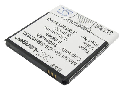 Replacement Battery for Samsung  Galaxy S Advance – Mobile, SmartPhone – 1600mAh / 6.08Wh / 3.8V