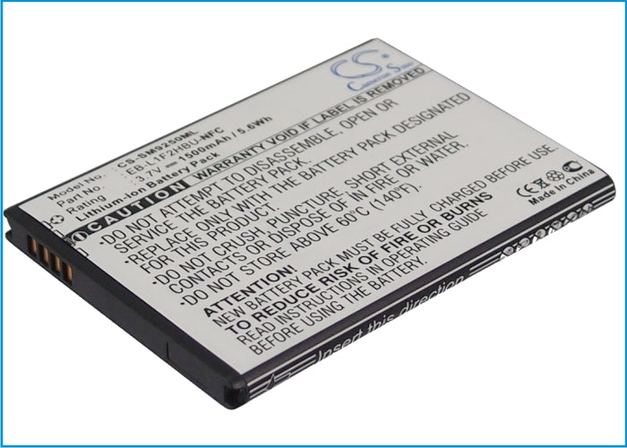 Replacement Battery for Samsung GT-i9250 – Mobile, SmartPhone – 1500mAh / 3.7V - image 1