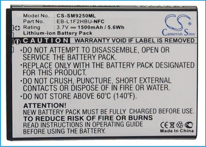 Replacement Battery for Samsung GT-i9250 – Mobile, SmartPhone – 1500mAh / 3.7V - image 5