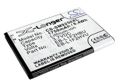 Replacement Battery for Sprint  Galaxy Nexus 4G LTE – Mobile, SmartPhone – 1750mAh/6.48Wh / 3.7V