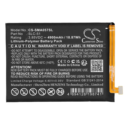 Replacement Battery for Samsung Galaxy A05s 2023 – Mobile, SmartPhone – 4900mAh / 3.85V