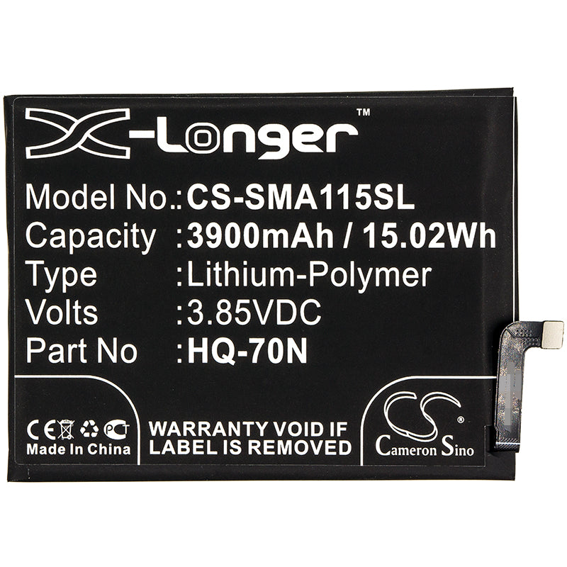 Replacement Battery for Samsung  Galaxy A11 – Mobile, SmartPhone – 3900mAh / 15.02Wh / 3.85V
