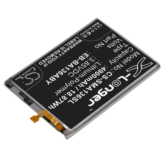Replacement Battery for Samsung  Galaxy A13 5G – Mobile, SmartPhone – 4900mAh / 18.87Wh / 3.85V