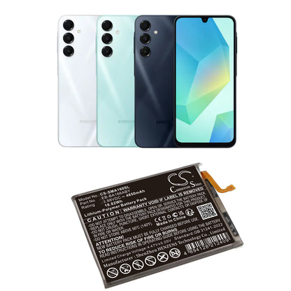 Replacement Battery for Samsung Galaxy A16 5G – Mobile, SmartPhone – 4850mAh / 3.88V