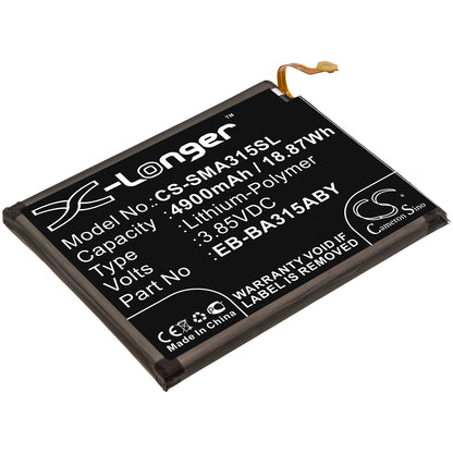 Replacement Battery for Samsung Galaxy A31 – Mobile, SmartPhone – 4900mAh / 3.85V - image 1