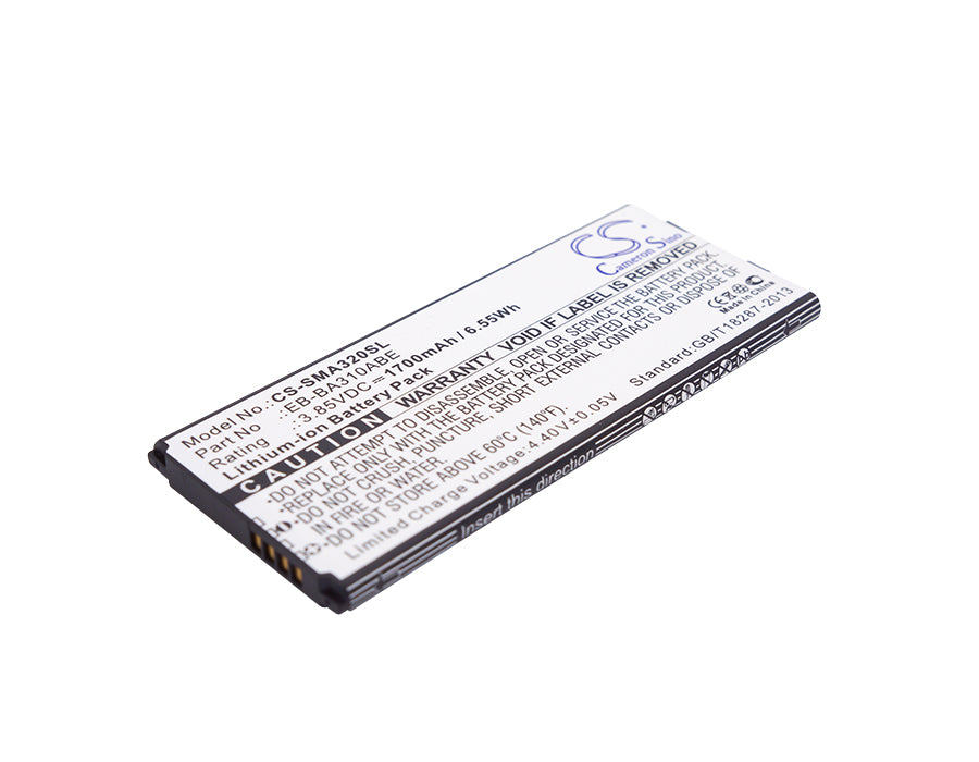 Replacement Battery for Samsung Galaxy A3 2016 – Mobile, SmartPhone – 1700mAh / 3.85V - image 1
