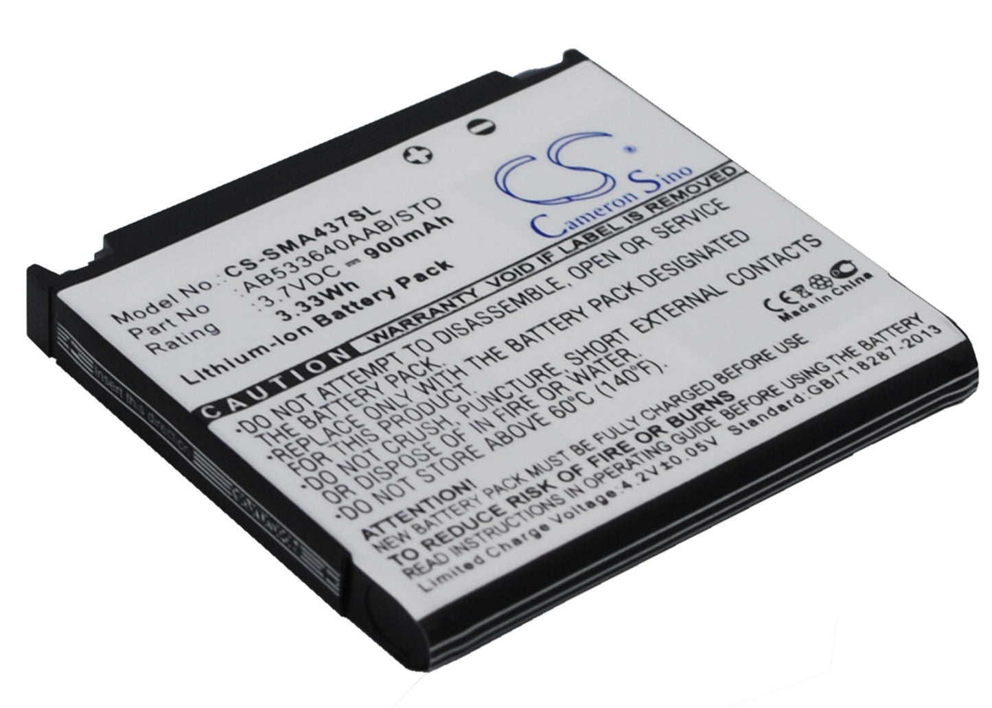 Replacement Battery for Samsung SGH-A437 – Mobile, SmartPhone – 900mAh / 3.7V - image 2