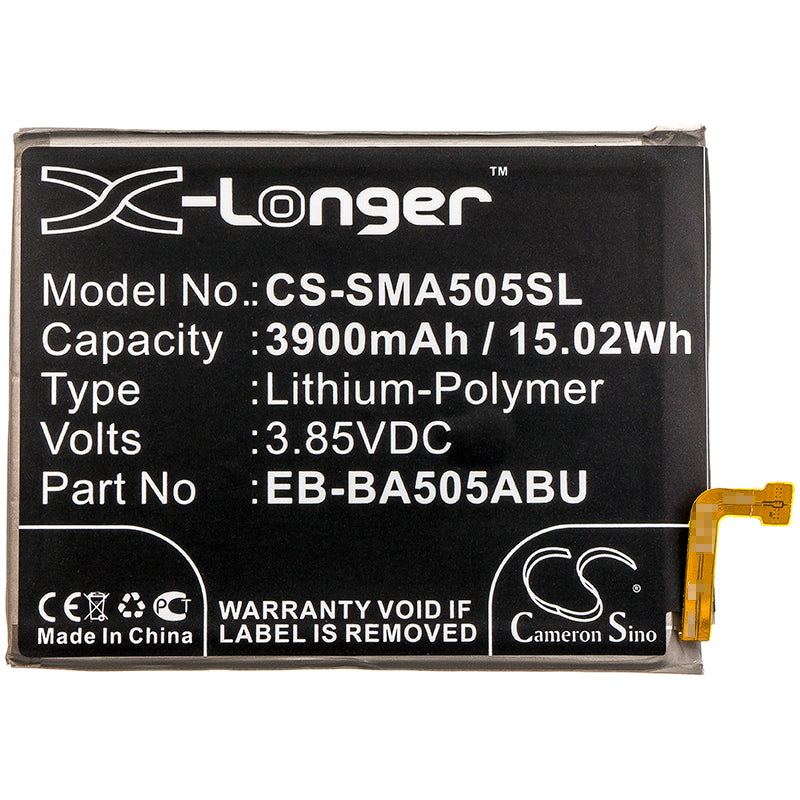 Replacement Battery for Samsung  Galaxy A20 – Mobile, SmartPhone – 3900mAh / 15.02Wh / 3.85V